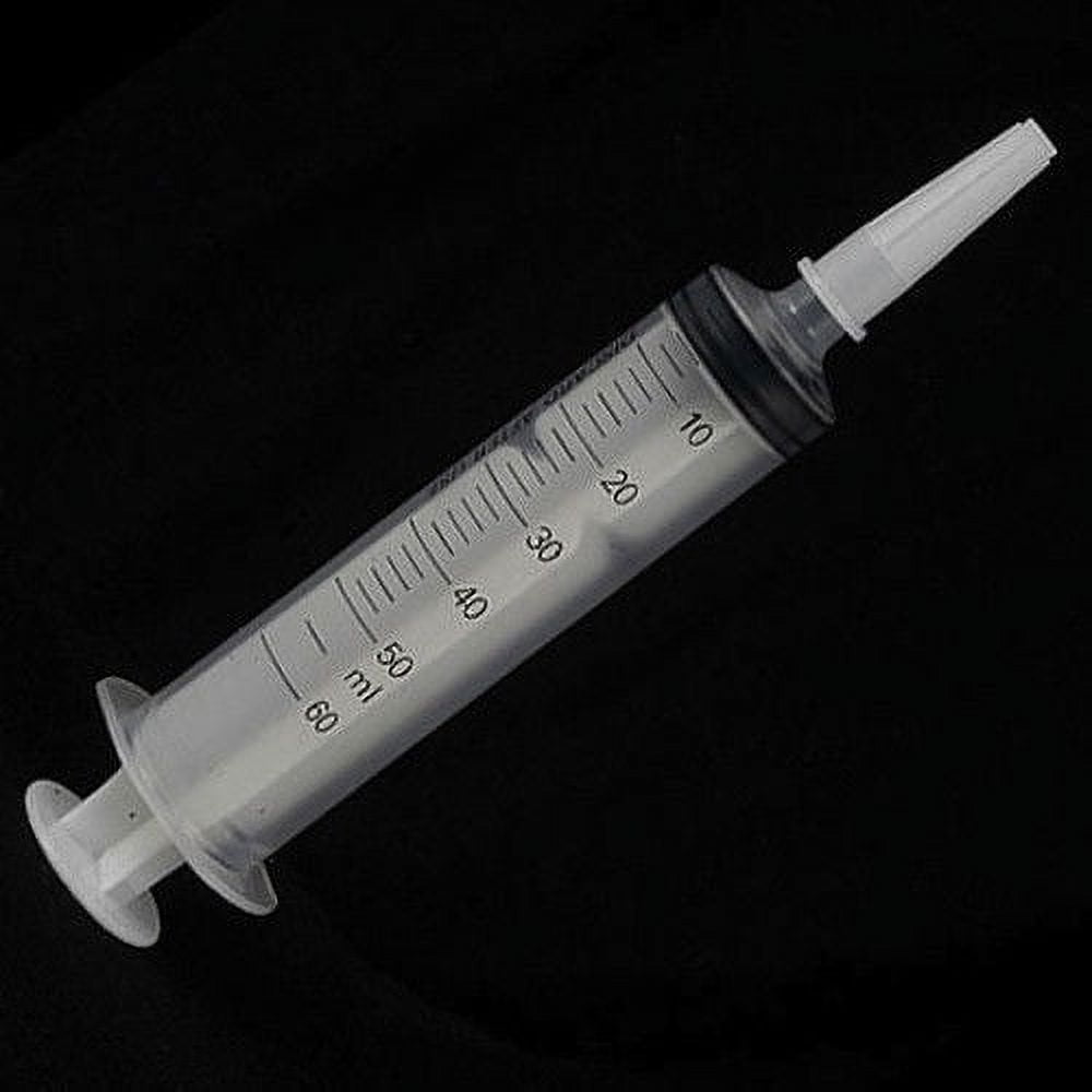 5-Pack 60cc 2oz CATHETER TIP Easy Glide SYRINGES 60mL NEW SYRINGE ONLY NO NEEDLE