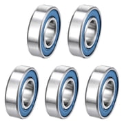 5 Pack 6900-2RS Deep Groove Ball Bearing, 10x22x6mm Double Rubber Sealed and Pre-Lubricated, Chrome Steel Micro Bearings, ABEC7, Z4 Low Noise