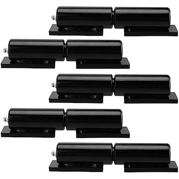 5 Pack 7 Inch Barrel Gate Hinge, Heavy Duty Barrel Hinges Weld on Barrel Hinge for Swing Gates and Trailer Ramp Gates$$Tools & Hardware Other