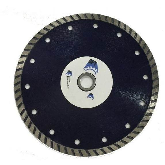 5-Pack 7- Inch Diamond Saw Blade Wet/ Dry Turbo for Cutting Tile, Ceramic, Concret, Bricks
