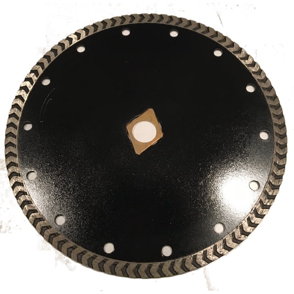 5-Pack 7-Inch Premium Turbo Diamond Saw Blade for Cutting Concrete, Bricks, Stone, and Masonry Materials, Dry/ Wet Cutting