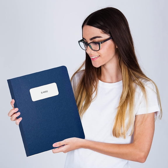 5 Pack of 8.5 x11 Pressboard Presentation Binder Folder, Blue Fiberboard Report Cover with Metal Prong Paper Fastener to Neatly Bind Reports, Proposals, Transcripts and Other Documents$$Office