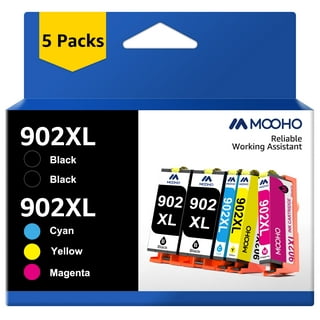  903XL High Yield Ink Cartridges,Compatible for HP 903 BK C M Y  Ink Cartridges,Work for HP OfficeJet 6950 6960 6961 6963 6964 6965 6966  6968 6970 6971 6974 6975 6976 Yellow : Office Products