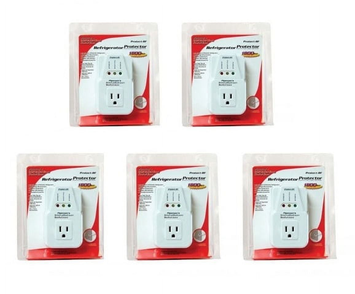 NEW AC Voltage Protector Brownout Surge Refrigerator 1800 Watt Appliance 2  PACK DEAL - Best Connections