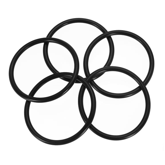 5 Pack AS-334 Nitrile O-rings 70 Durometer 2-5/8" ID, 3" OD, 3/16" Width