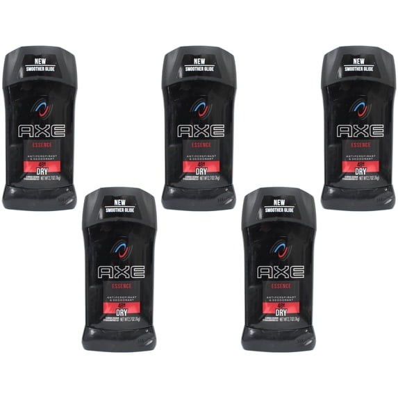 5 Pack - AXE Antiperspirant Stick, Essence 2.7 oz Each
