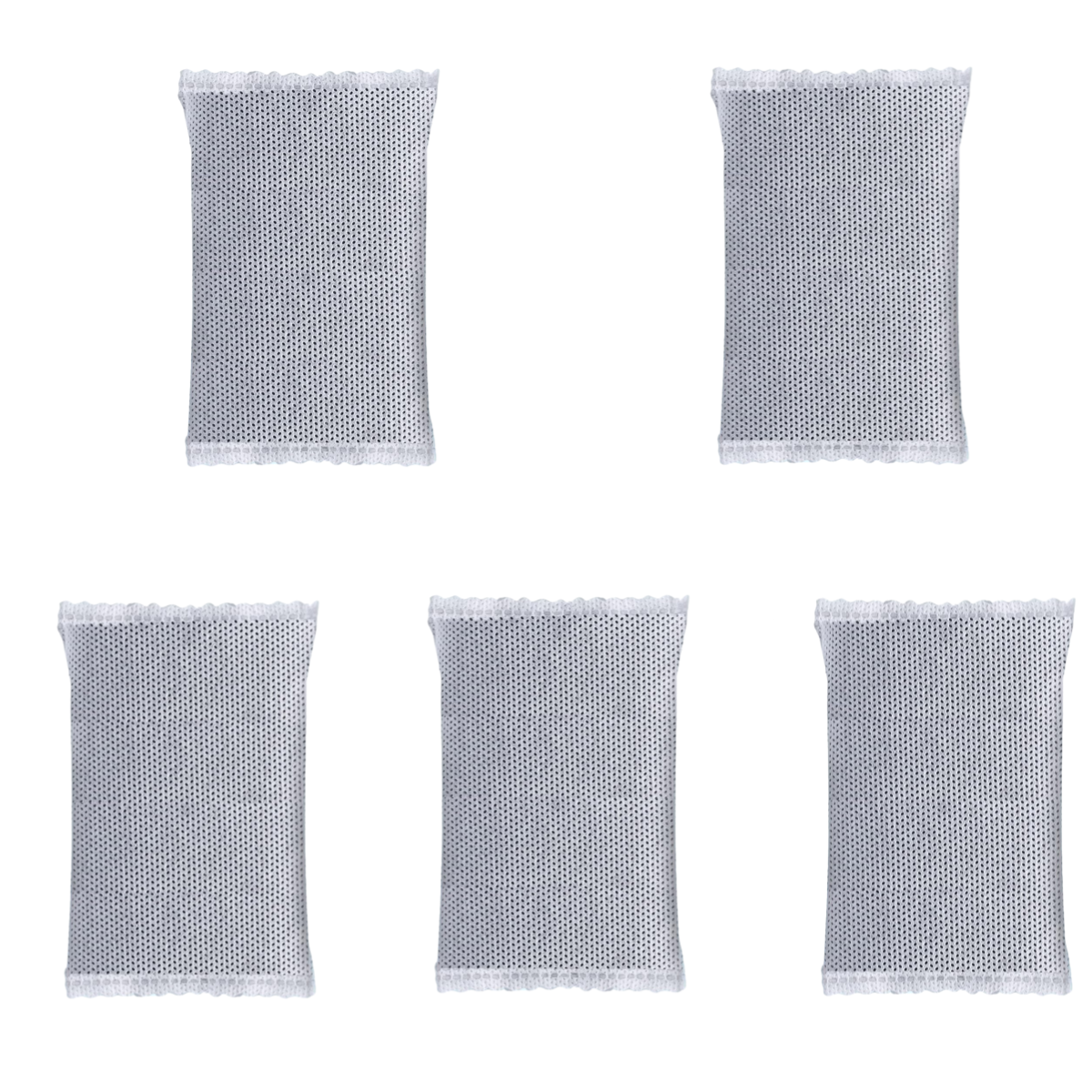 5 Pack Activated Charcoal Odor Absorber, Trash Can Deodorizer, Diaper