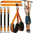 thumbnail image 1 of Unbranded Adjustable Strength Training Pull-Up Resistance Bands with Upgraded Metal Buckles, Durable Polyester Fabric 5-Piece, 1 of 7