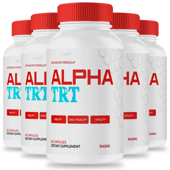 (5 Pack) Alpha TRT - AlphaTRT Advanced Formula