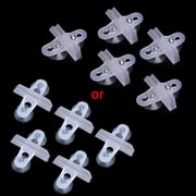 5 Pack Aquarium Isolation Plate Fish for Divider Clip 1.2in Suction Cup Dividers Holder Bracket Plastic Sheet Holde