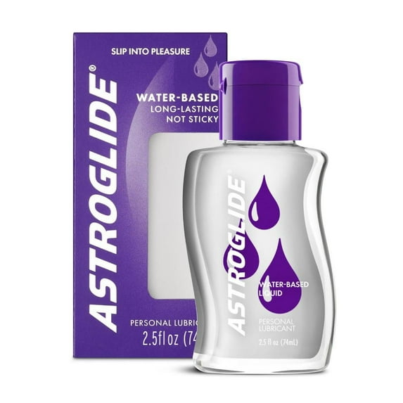 5 Pack - Astroglide Original Personal Water Based Lube Lubricant 2.5 oz Each