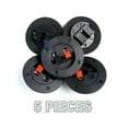 thumbnail image 1 of 5 Pack Audiopipe Round Push Spring Terminal Cup Connector Speaker Subwoofer, 1 of 2