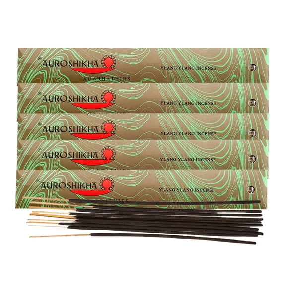 (5-Pack) Auroshikha Ylang Ylang Incense 10 Sticks