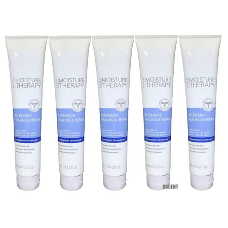 5 Pack Avon Moisture Therapy Intensive Healing&Repair Extra Dry Skin Hand Cream