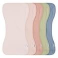 thumbnail image 1 of 5-Pack Baby Girls Pink Blue Burpcloth, 1 of 8
