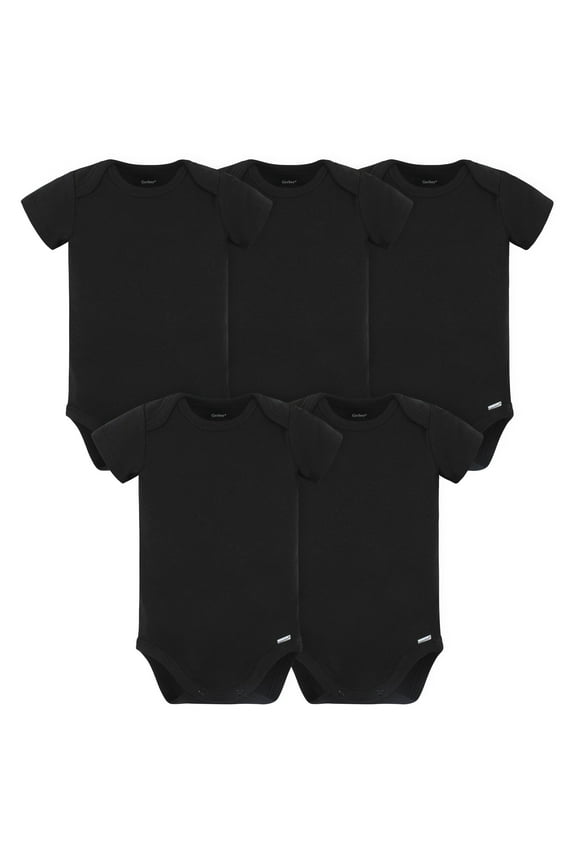 Onesies Brand Baby Gender Neutral Bodysuits, 5-Pack, Sizes Newborn - 24 Months