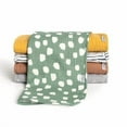 thumbnail image 1 of 5-Pack Baby Neutral Multi Teal Dots Muslin Burpcloth, 1 of 8