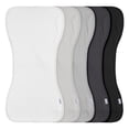thumbnail image 1 of 5-Pack Baby Neutral White Black Burpcloth, 1 of 8