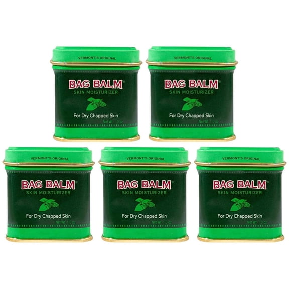 5 Pack Bag Balm Ultimate Skin Care Moisturizer Ointment 1 oz