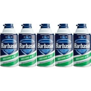 5 Pack - Barbasol - Thick and Rich Shaving Cream With Soothing Aloe 10oz Each