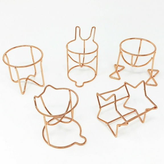 5 Pack Beauty Makeup Sponge Blender Holder Drying Rack Egg Powder Puff Display
