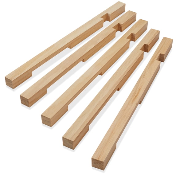 5 Pack Beehive Entrance Reducer - 10 Frame Hive Entrance Protector for Beekeeping