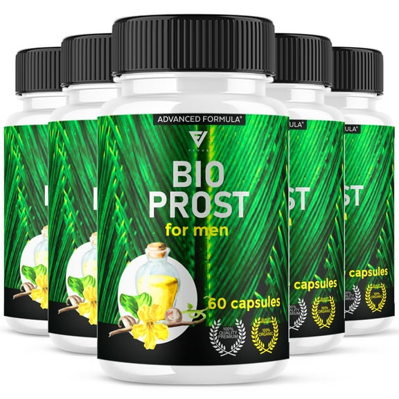 (5 Pack) Bio Prost Capsules BioProst Supplement Maximum Strength (300 Capsules)