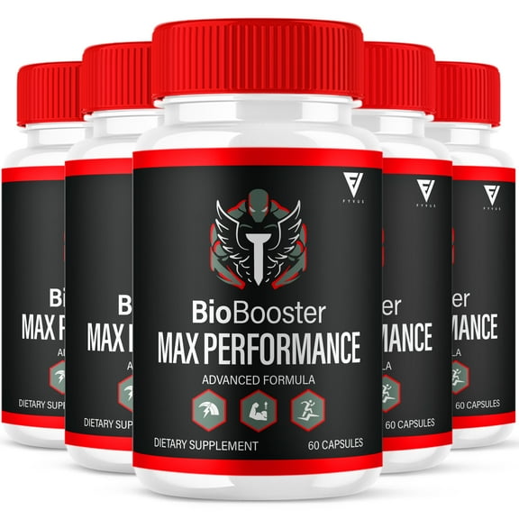 (5 Pack) BioBooster Capsules Bio Booster Maximum Strength Supplement, Bio Booster Overall Wellness Multivitamin (300 Capsules)