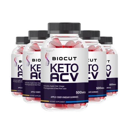 (5 Pack) BioCut ACV Gummies - BioCut ACV Keto Weight Management Gummies
