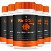 5 Pack BioXCell Max Performance Supplement, BioXCells Capsules 300 Capsules