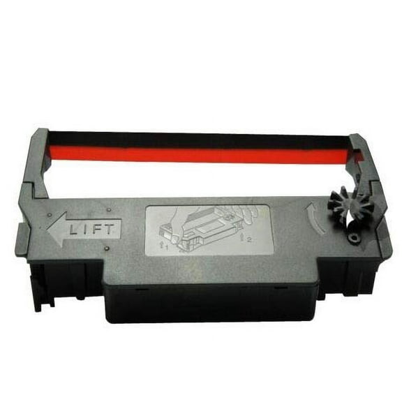 5-Pack Bixolon America Ribbon Cartridge Black, Red Dot Matrix SRP-270 & SRP-275 (GRC-220BR)