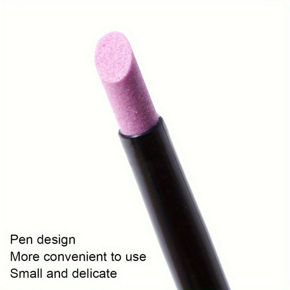 5-Pack Black Quartz Nail Care Pens – Reusable Fine-Grit Cuticle & Nail Edge Grooming Tools for Home, Salon, Travel & DIY Manicure Kit