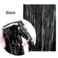 2pcs Black Streamers Party Decorations Fringe Backdrop Ocean Themed