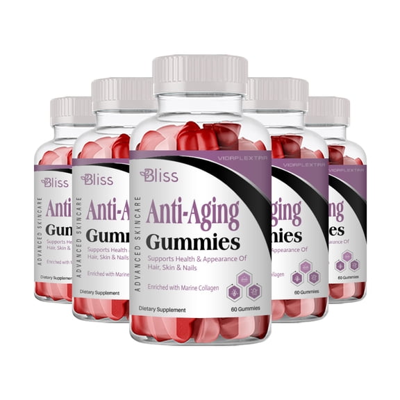(5 Pack) Bliss Gummies - Bliss Anti-Aging Gummies