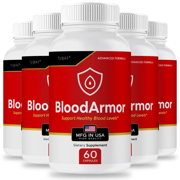 (5 Pack) Blood Armor - Blood Armor Pill Supplement