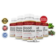 5 Pack Blood Balance Premium Formula 688MG 300 Capsules