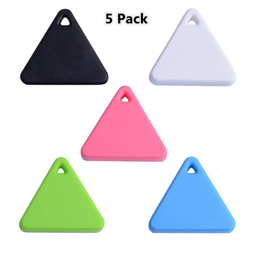 OLOEY Bluetooth Pets Tracker Keychain GPS Device, 5 Pack