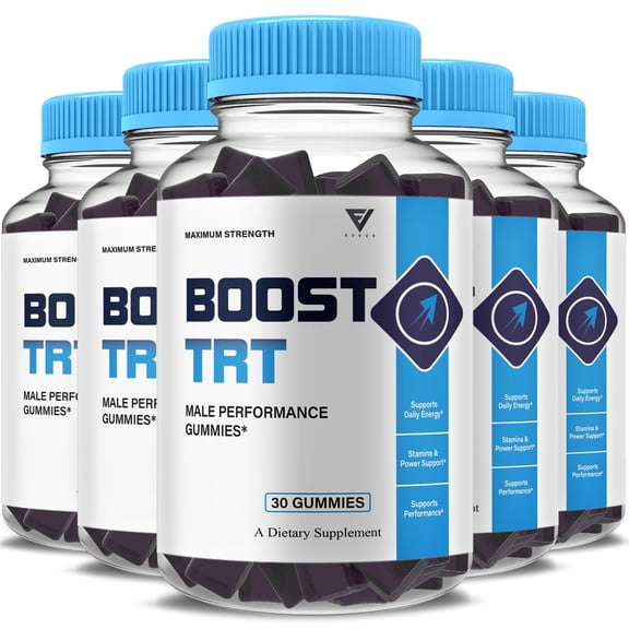 (5 Pack) Boost TRT Maximum Strength Performance Supplement BoostTRT Premium Gummies (150 Gummies)