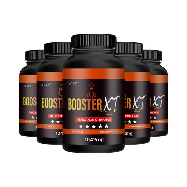 (5 Pack) BoosterXT Booster XT Mens Supplement