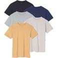 thumbnail image 1 of 5 Pack: Boys' Cotton Short Sleeve Crew Neck T-Shirts Outdoor (Ages 4-18), 1 of 6