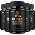 thumbnail image 1 of (5 Pack) Brain Honey Advanced Brain Health Capsules, BrainHoney Daily Nootropic Fomula (300 Capsules), 1 of 8