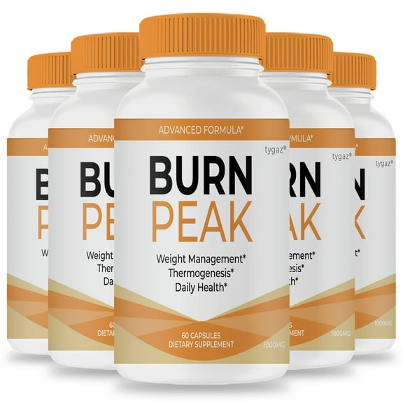 (5 Pack) Burn Peak - Burn Peak Pill Supplement