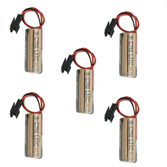 5-Pack CR8.LHC 3V Lithium Battery 2600mAh Non-Rechargeable High-Performance Batteries for CNC System US STOCK Brand New