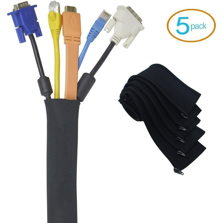 https://i5.walmartimages.com/seo/5-Pack-Cable-Management-Sleeve-KZKR-20-inch-Cord-Organizer-Wrap-Wires-Cover-Sleeves-Wraps-Wire-Hider-System-Zipper-TV-Computer-PC-Desk-Home-Electroni_8fd33857-9fcc-42b0-874f-8f051a9601b2.b653e3d4474f3a9e16bb415259d2de06.jpeg?odnHeight=768&odnWidth=768&odnBg=FFFFFF