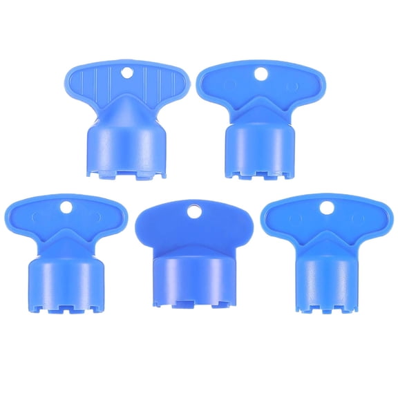 5 Pack Cache Faucet Aerator Key Removal Wrench Tool,Portable Sink Aerator Key Wrench Set for Kitchen & Bathroom,Spigot Aerator Wrenches Replacement,Blue(16.5/18.5/21.5/22.5/24mm)(Blue)