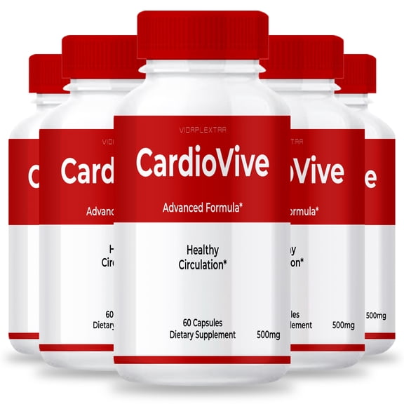 (5 Pack) Cardio Vive - Cardio Vive Healthy Circulation Capsules