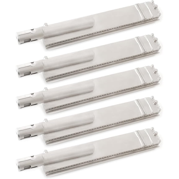 5 Pack Cast 304 Stainless Steel Burner for BBQ Grill Replacement Parts