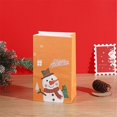 thumbnail image 1 of 5-Pack Christmas Kraft Paper Gift Bags with Festive Designs, Holiday Treat Bags for Candy Gifts Party Favors, 1 of 6