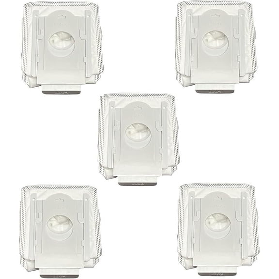 5 Pack Clean Station Dust Bags Compatible Replacement for Samsung Jet 60/70/75/75+/90 Series VCA-ADB90 Cordless Stick Vacuum Cleaner